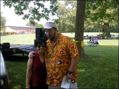 39.jpg - Diane with John Cook @ “Jazz in the Valley” Festival, Winchester,TN