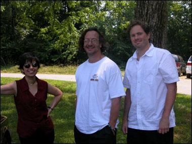 49.jpg - Diane, Mitch Reilly and Jim White @ “Jazz in the Valley”, Winchester,TN